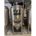Stout 10 BBL Stainless Steel Fermentation Tank - Cone Bottom, Glycol Jacketed, Mand | Rig Fee $500