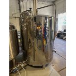 Stout 20 BBL Stainless Steel Hot Liquor Tank - Electric with Top Mandoor, Sight Gla | Rig Fee $1000