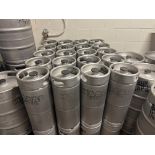 (40) Stainless Steel Stackable Sixtel Kegs | Rig Fee $100