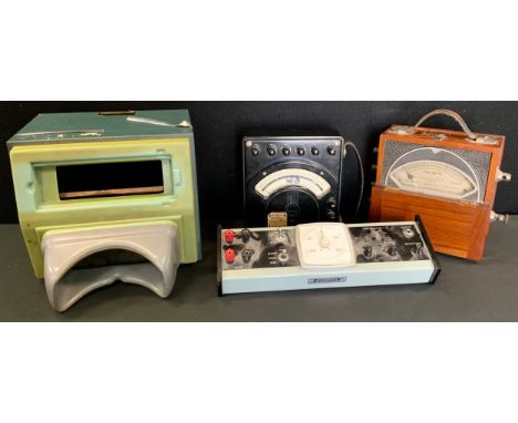 Scientific Supplies - Westinghouse Portable single phases Wattmeter, Jay - Jay instruments, kilo watt meter; White Elec. Inst