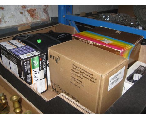 A box of misc cameras to include Canon, Polaroid, Fuji, etc 