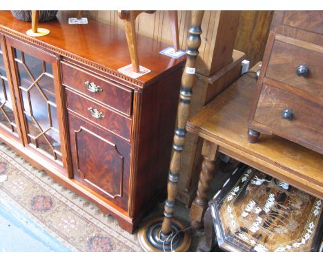 A standard lamp 