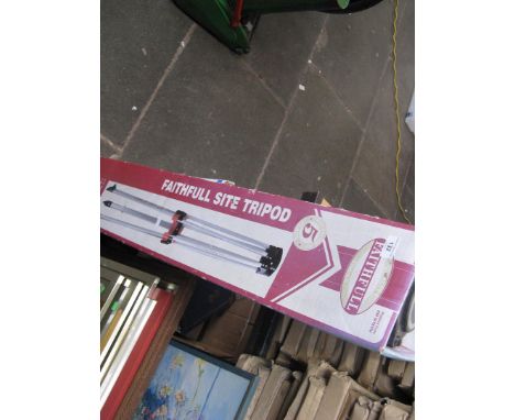A Faithfull site tripod 