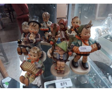 Nine Hummel figures 