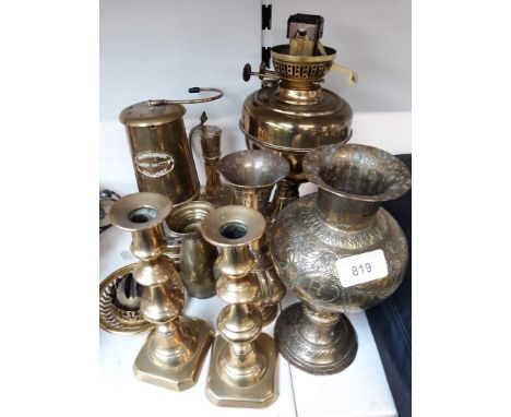 Brassware inc. modern miners lamp and oil lamp 
