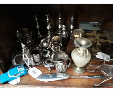 Small metal ornaments and scales 