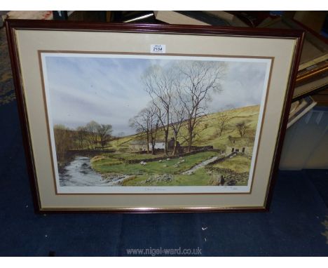 A framed and mounted limited edition (322/600) print by Alan Ingham : 'Close to Home'.