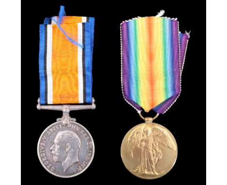 British War and Victory medals to 24547 Serjeant R E Smith, RAF 