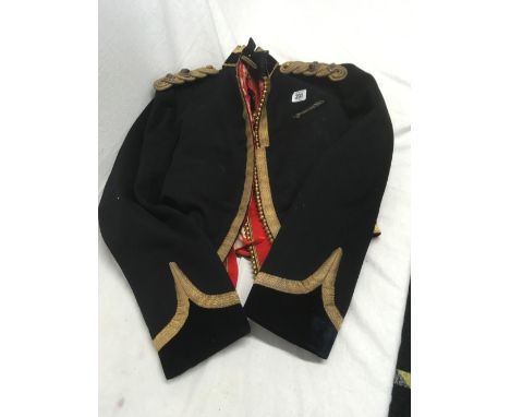INDIAN ARMY MEDICAL SERVICE LIEUTENANT COLONEL MESS JACKET &amp; WAISTCOAT A/F