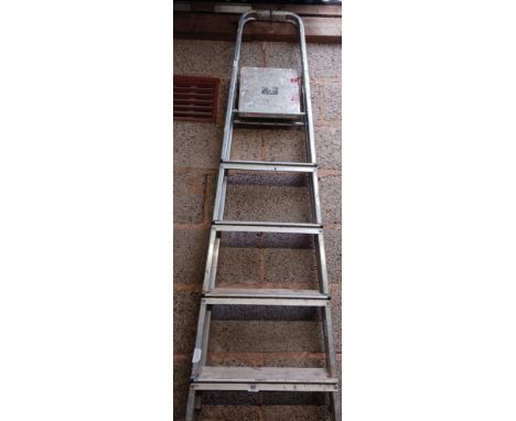 5 STEP ALUMINIUM STEP LADDER