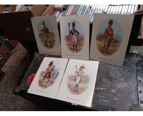 CARTON WITH F/G PICTURES OF THE WILD WEST FAMOUS FIGURES; GENERAL CUSTER, BILLY THE KID &amp; A FIRST ACCOUNT OF THE CUSTER M