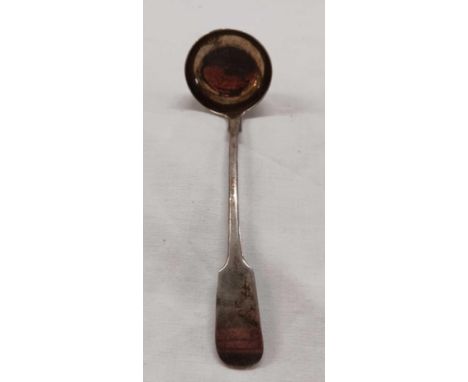 A WILLIAM IV SCOTTISH SILVER SAUCE LADLE, EDINBURGH 1835