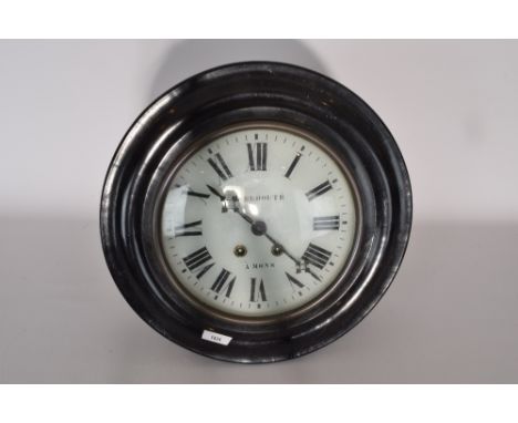 Schoolklok Frans 20e eeuw. - French school clock 20th century.