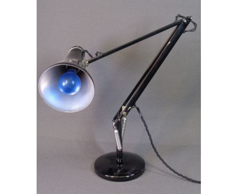 HERBERT TERRY &amp; SON VINTAGE ANGLEPOISE LAMP, black