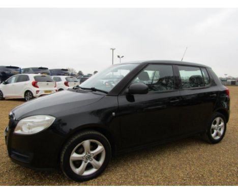 Make &amp; Model: Skoda Fabia 2 HTP 70Date of Reg: AO08 YZFColour: Blackcc: 1198MoT: 23-09-2022Fuel Type: PETROLMileage: 123k