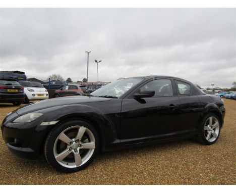 Make &amp; Model: Mazda RX-8 192PSDate of Reg: LD55 FDEColour: Blackcc: 2616MoT: 26-11-2022Fuel Type: PETROLMileage: 65kTrans