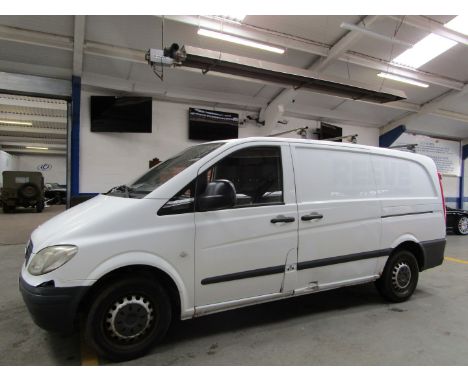 Make &amp; Model: Mercedes Vito 109 CDI LongDate of Reg: AY10 WRPColour: Whitecc: 2148MoT: 06-03-2022Fuel Type: DIESELMileage