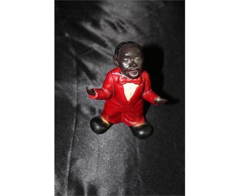 Vintage figure of a Jazz Singer