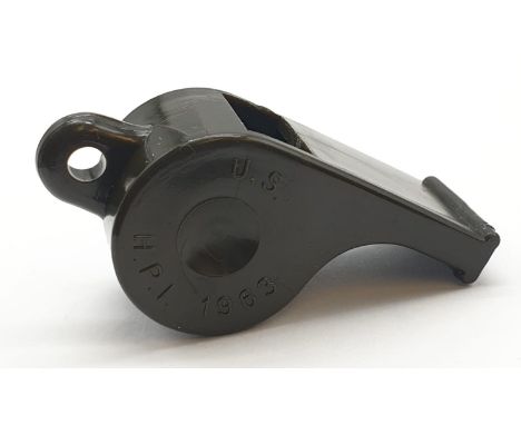 Vietnam War Era US Army Whistle Dated 1963 in unused condition. 