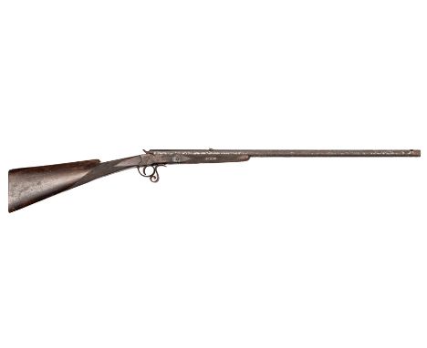 A .380” long rifle Holland & Holland thumb underlever centre hammer boxlock Rook Rifle, number 4829, 45” overall, octagonal b