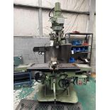 Hwacheon HMT-100 Vertical Mill, s/n 3611627