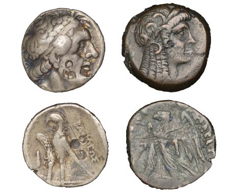 Greek Coinages, PTOLEMAIC KINGS OF EGYPT, Ptolemy II (283-246), Tetradrachm, Tyre, diademed head of Ptolemy Soter right, rev.