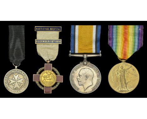 North Eastern Railway, the group of medals awarded to James P. Devlin: North Eastern Railway Centre, St John Ambulance Associ