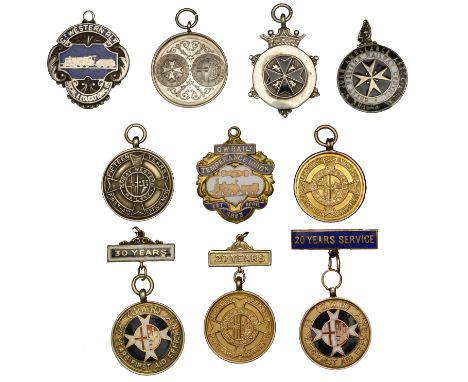 Great Western Railway, St John Ambulance Brigade, a silver award medal, unsigned, named (1912, G.W.R. Team Competition, won b