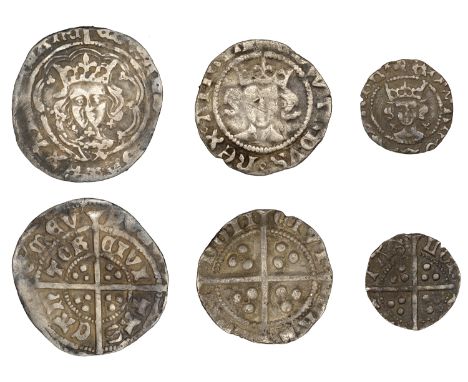 Edward III, Pre-Treaty period, Penny, series D, London, annulet in each quarter on rev., 1.03g/4h (N 1156; S 1585); Edward IV