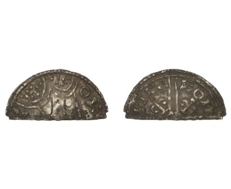 Harold I (1035-1040), Cut Halfpenny, Long Cross and Fleur-de-lis type, London, Wynsige, [—]sig :· e on[—], 0.45g/10h (SCBI St