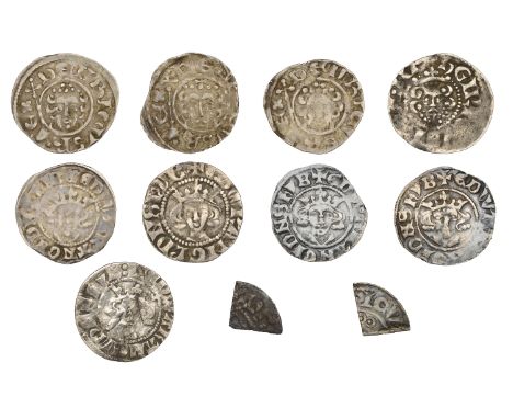 Henry III, Short Cross coinage, Penny, class VIIb, London, Adam, adah on lvnd, 1.46g/10h (N 979; S 1356B); other Pennies (8),