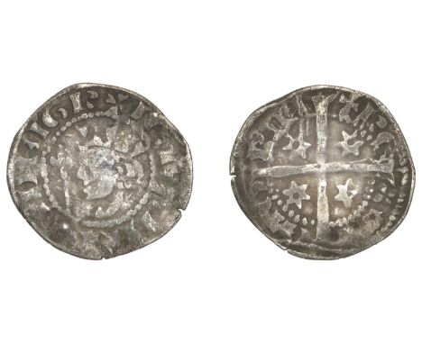 Scotland, John Baliol, First coinage, Sterling, without mint name (probably Berwick), four mullets of six points, 1.18g/11h (