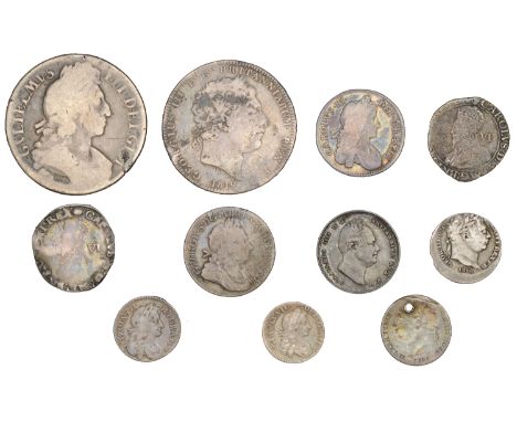 Charles I, Tower mint, Sixpences (2), both Gp D, type 3, mm. harp, 2.76g/7h, type 3a, mm. tun, 2.81g/11h (N 2240-1; S 2811, 2