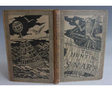 *CARROLL, Lewis. The Hunting of the Snark. Macmillan & Co, London, 1876 1st edition. Presented in original publisher’s cloth,