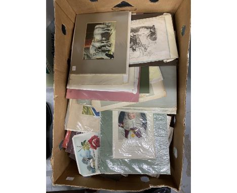 MISCELLANEOUS VICTORIAN AND LATER DECORATIVE PRINTS,&nbsp; INCLUDING CHROMOLITHO SCRAPS, EDWARD VII AND QUEEN ALEXANDRA,&nbsp