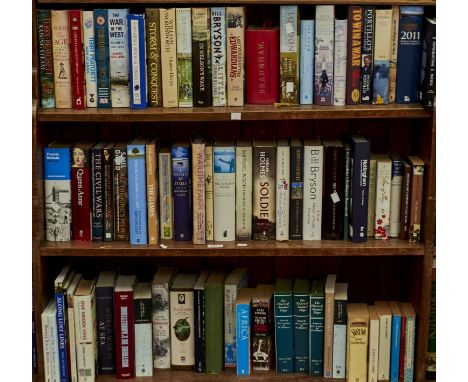 THREE SHELVES OF BOOKS,&nbsp; MISCELLANEOUS SHELF STOCK, TO INCLUDE ENGLISH AND SOCIAL HISTORY AND MILITARY Condition report