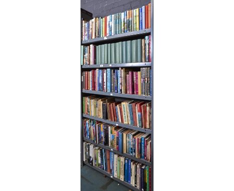 SIX SHELVES OF BOOKS, TO INCLUDE THE OXFORD HISTORY OF ENGLAND SERIES 12 VOLS (RU) AND&nbsp; MISCELLANEOUS SHELF STOCK, SCOTL