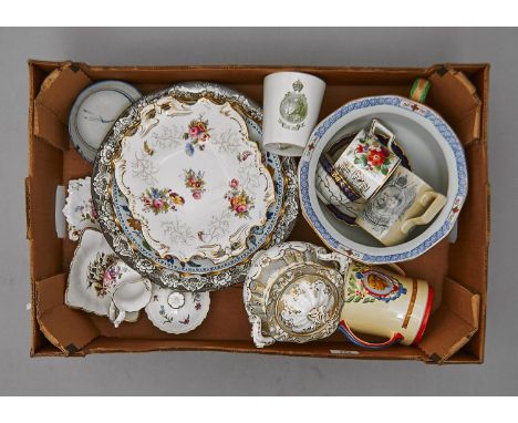 A WORCESTER FLUTED BLUE AND GILT TEA BOWL AND SAUCER, C1790, SAUCER 13.5CM DIAM, OPEN CRESCENT, A STONE CHINA JAPAN PATTERN P