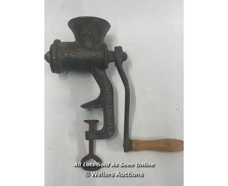 VINTAGE MEAT GRINDER NO.50
