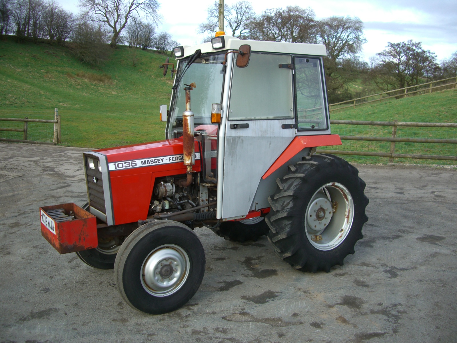 RARE 1995 Massey Ferguson 1035 4WD Compact Tractor Appraisal: Only ...