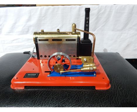 A Mamod twin cylinder engine SP5, boxed 