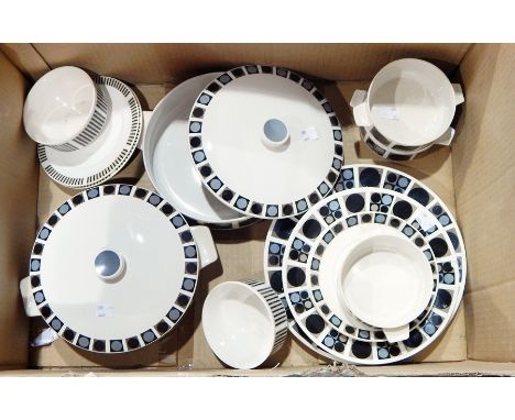 A Midwinter part dinner service of 1960's 'The Marquis of Queensberry' and other items 