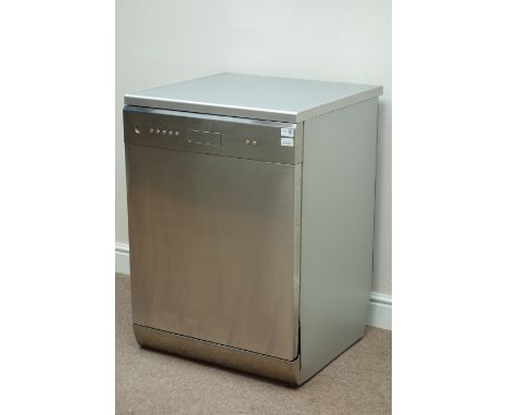 Smeg stainless steel dishwasher, W60cm (This item is PAT tested - 5 day warranty from date of sale)   Condition Report   Clic