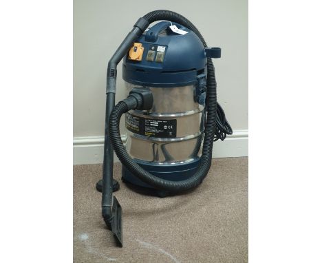 MacAllister Wet & Dry take off vac 1250W  (This item is PAT tested - 5 day warranty from date of sale)   Condition Report   C