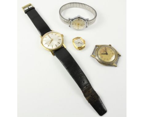 Zenith Gents manual wristwatch,  in box, Roamer stainless steel wristwatch, and two others WATCHES - as we are not a retailer
