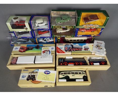 Corgi, Matchbox, Solido, Oxford Diecast - A variety of boxed diecast vehicles., which includes Corgi Classics #97366 Atkinson