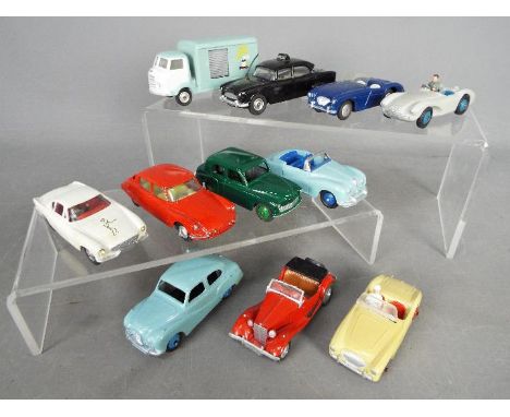 Dinky Toys, Corgi Toys, Motorkits  - A group of 11 repainted / restored diecast vehicles. Lot includes Dinky Toys #161 Austin