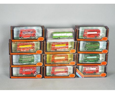 EFE, Corgi  - A fleet of 12 boxed 1:76 scale model buses predominately by EFE including some Code 3 models. Lot includes Cobh