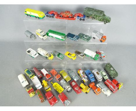 Matchbox, Corgi, Dinky, Husky, Hot Wheels - A quantity of predominately Matchbox diecast vehicles. Lot includes Matchbox #62 