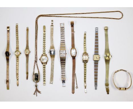 Sammlung: von 39 Armbanduhren, Damenuhren.  Dabei u.a. 4 Varianten der Timex Electric, weitere bez. u.a. Festina, Junghans, K